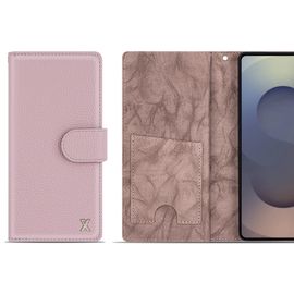 [S2B] Mia Galaxy Diary Case – Magnetic Holder, Slim Wallet Case with 9 Card Slots, 3 Bill Pockets, Wireless Charging Compatible - Made in Korea